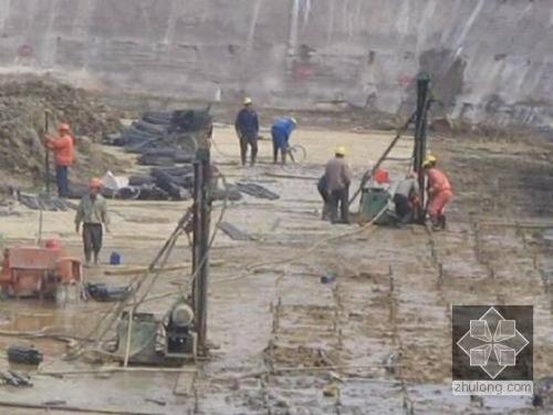 柘城我公司承建北京房山区水池地基注浆加固工程